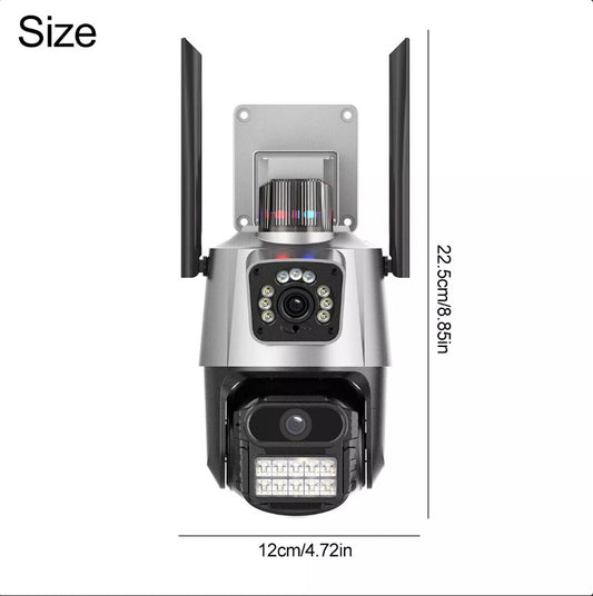 4K Smart PTZ Security Camera – Ultra HD, Night Vision & 1–2 Day UK Delivery