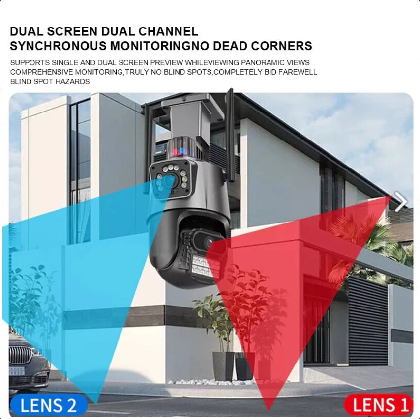 4K Smart PTZ Security Camera – Ultra HD, Night Vision & 1–2 Day UK Delivery