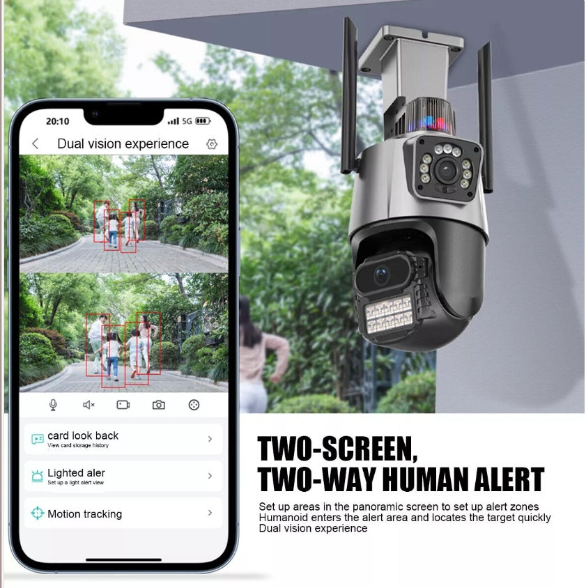 4K Smart PTZ Security Camera – Ultra HD, Night Vision & 1–2 Day UK Delivery