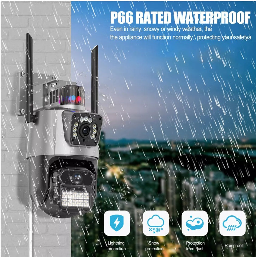 4K Smart PTZ Security Camera – Ultra HD, Night Vision & 1–2 Day UK Delivery
